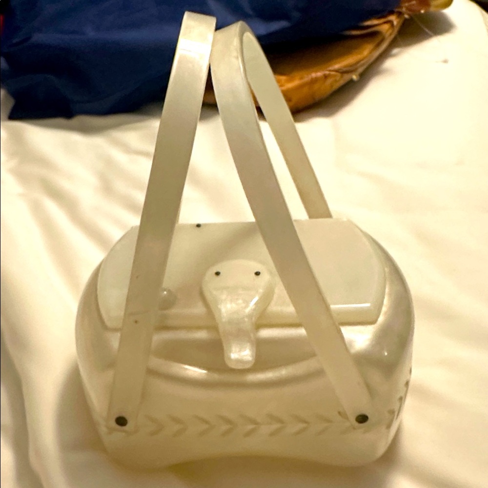 Vintage lucite purse